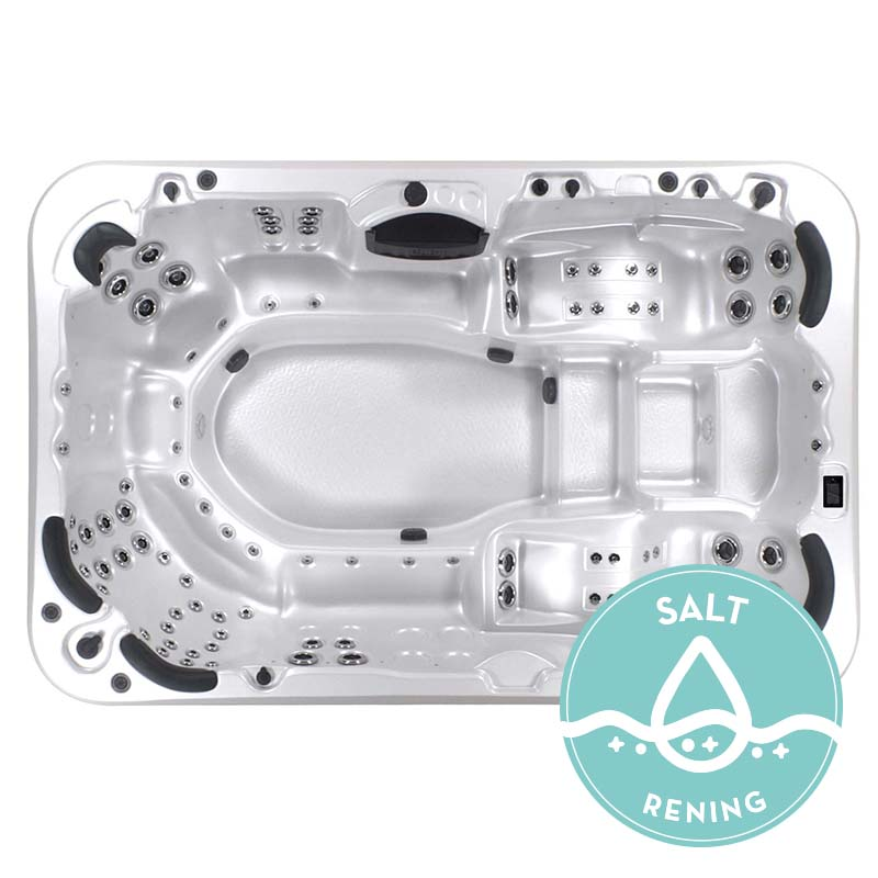 Swebad Spabad Palladium 9 Platser 98 Jets Swebad Saltrening, Sterling Silver