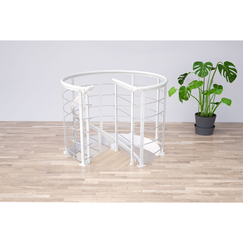 Dolle Räcke Montréal Design Avsats Dolle Vit, 120 Cm