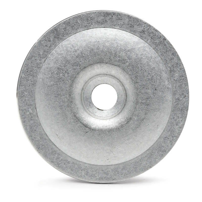 Fast Isolerbricka 40 Mm 100-pack Fast Zink, Stål