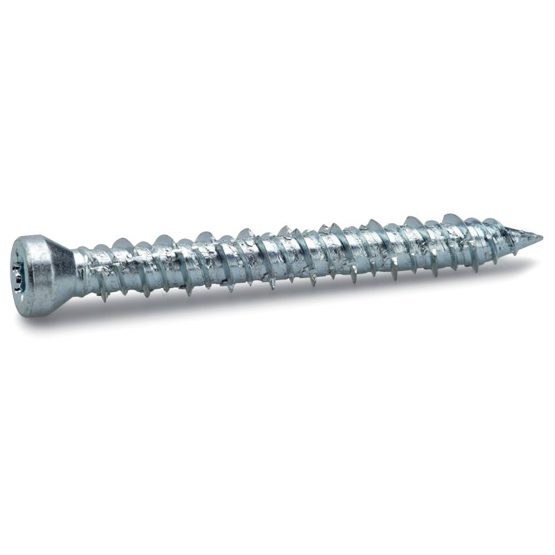 Fast Betongskruv För Karmhylsa 7.5x65 Mm Fast T30, Elförzinkad