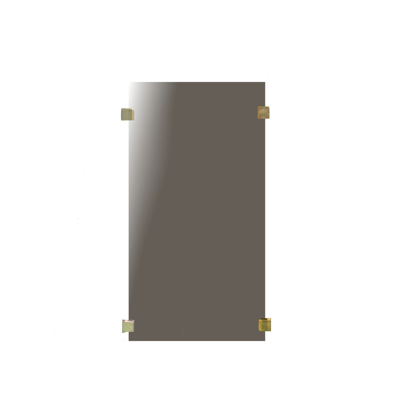 Hortus Glasstaket Rökfärgat Härdat Hortus 50 X 100 Cm