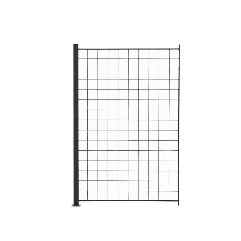 Hortus Spaljéset Tilläggssektion Antracitgrå 150x100x158 Cm Inkl Aluminiumstolpe Hortus 5 Cm
