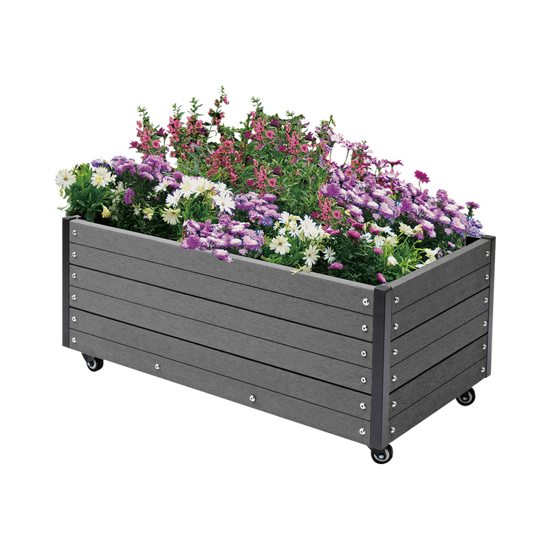 Hortus Planteringslåda Wpc Antracit Hortus 36 X 50 X 90 Cm