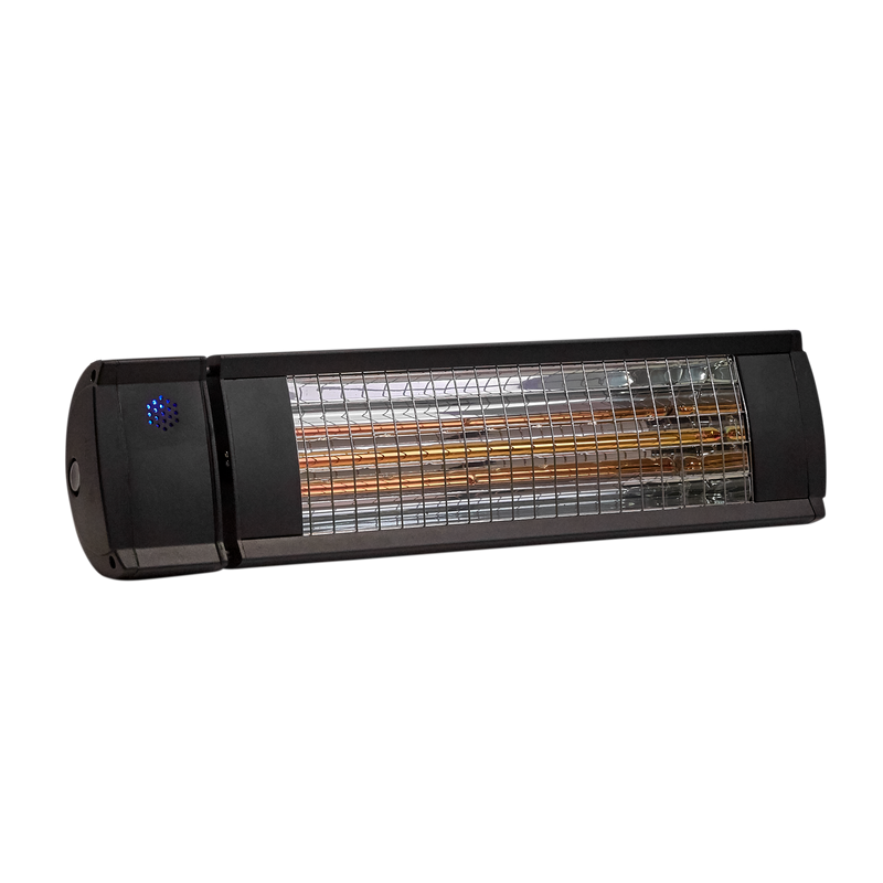 Heat1 Terrassvärmare Eco High-line Väggmodell Heat1 Svart, 1500w