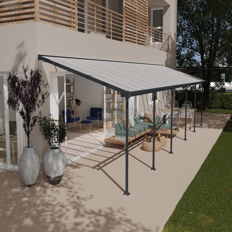 Canopia Terrasstak Feria 30,4 M² Canopia Polycarbonat, Aluminium & Stål