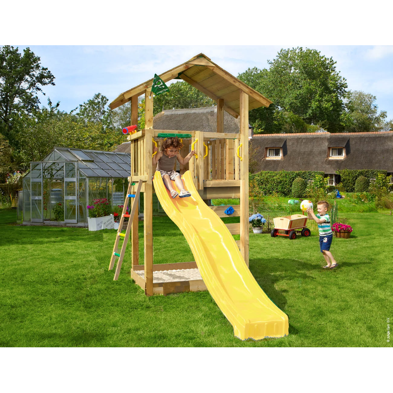 Jungle Gym Lektorn Komplett Sierra  Gul Rutschkana