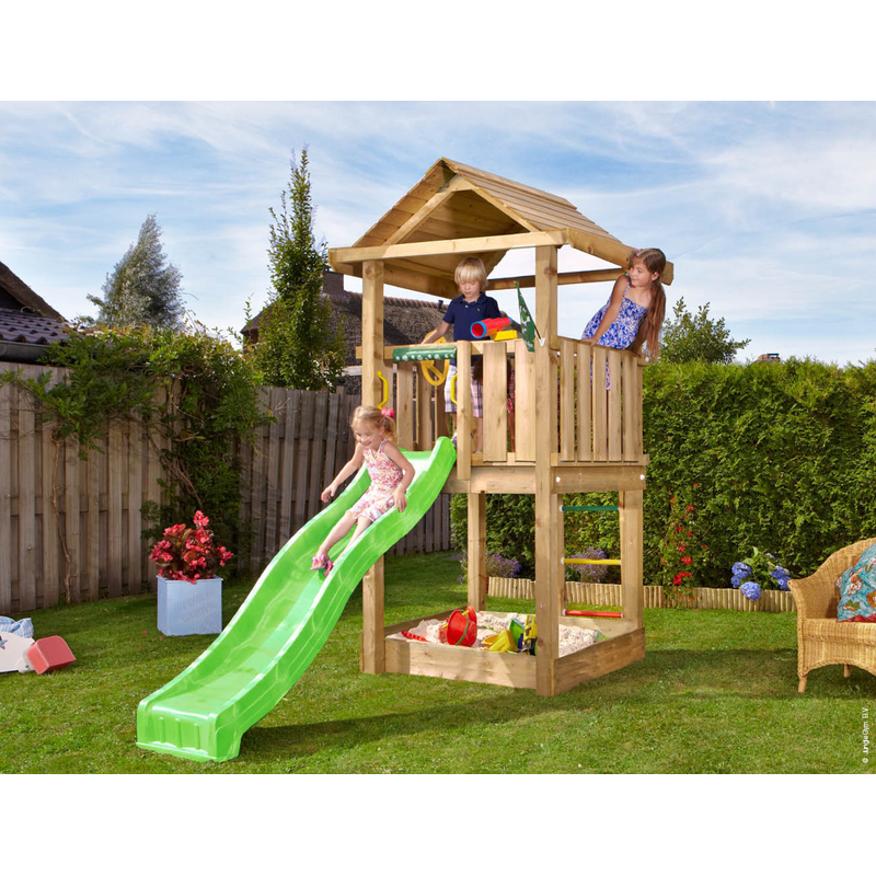 Jungle Gym Lektorn Komplett House  Rutschkana