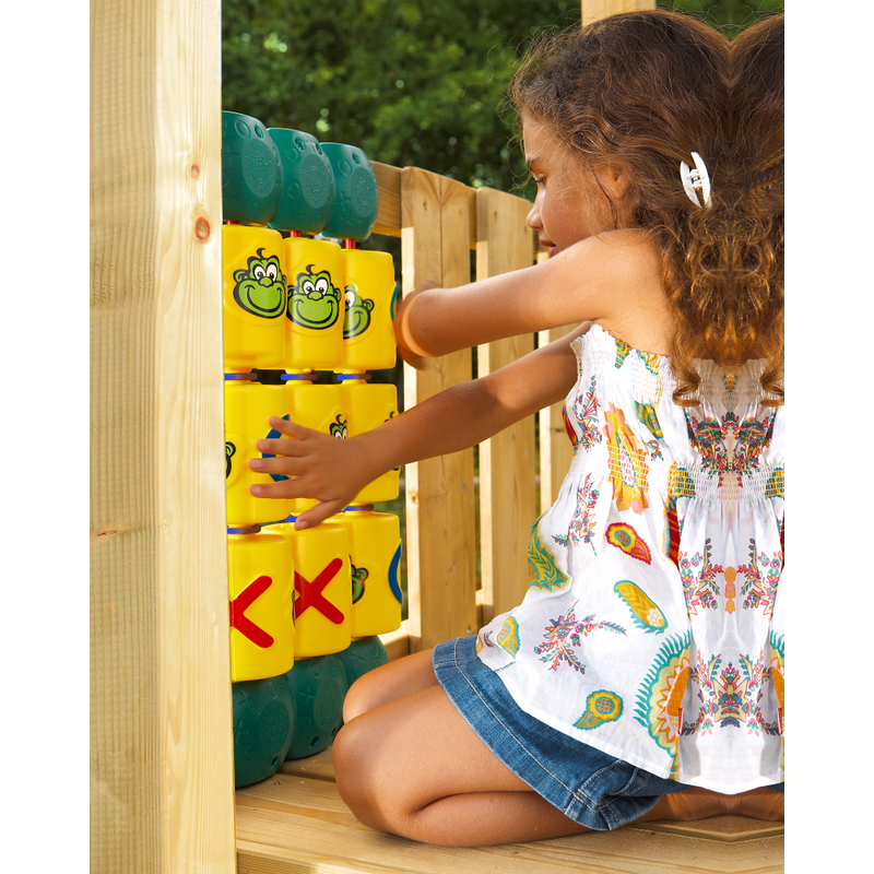 Jungle Gym Tic Tac Toe Modul För Lektorn  Flerfargäd