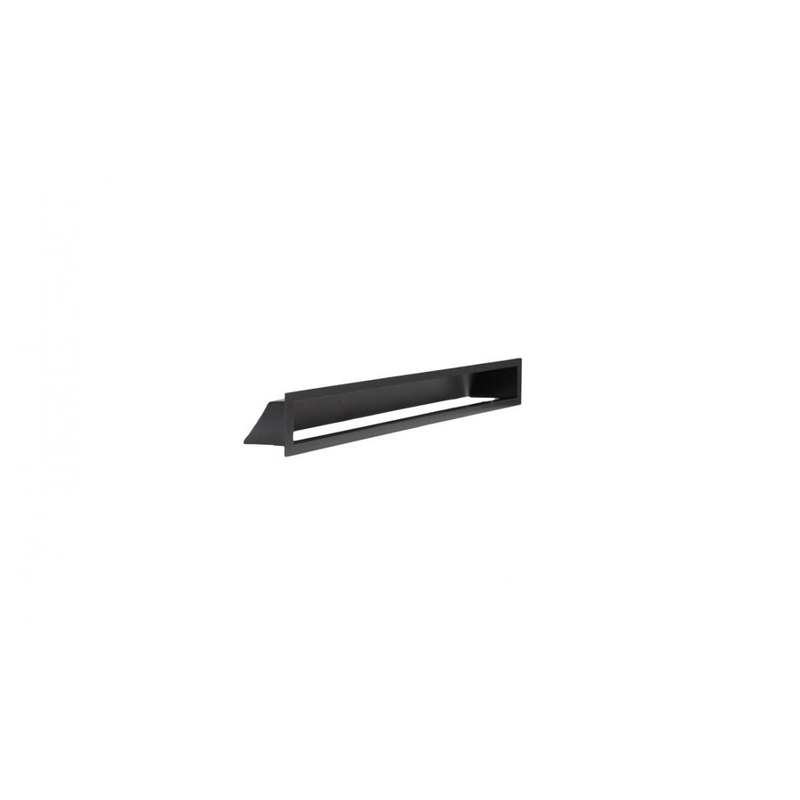 Nordflam Luftkanal Aero Nordflam Svart, 580x90x120 Mm
