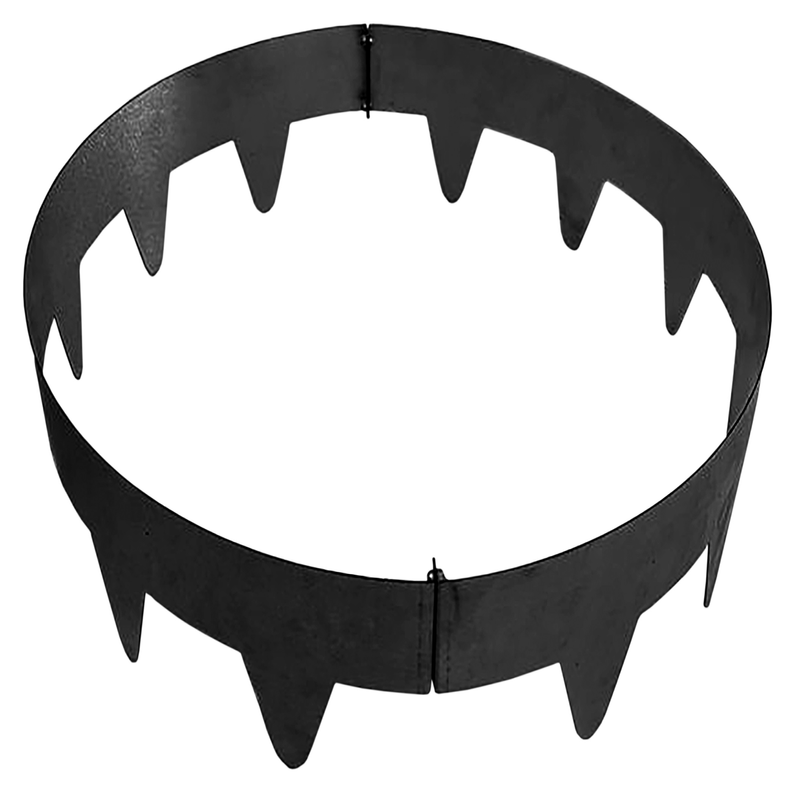 Skotte Garden Kantskydd/rabattkant Trädring 65 Cm Skotte Garden Svart, 16 Cm