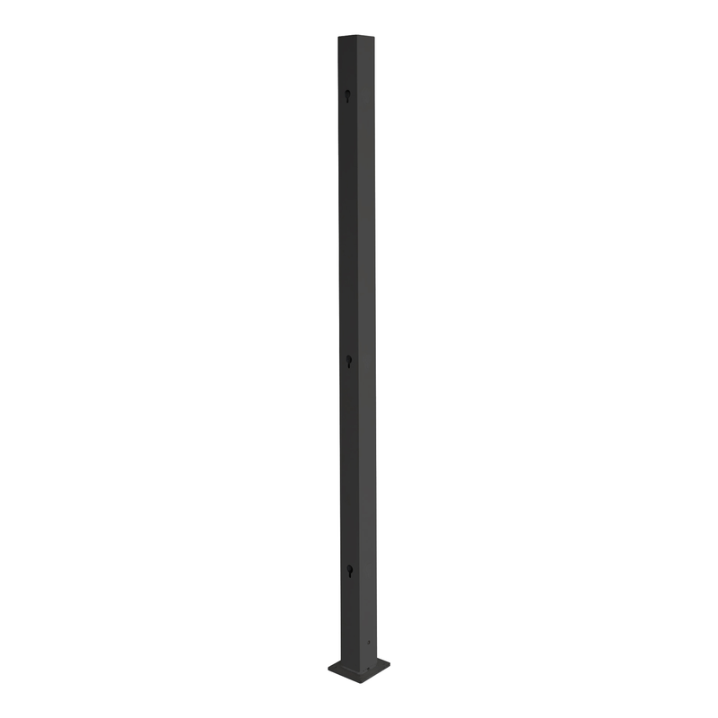 Skotte Garden Stolpe Rand Med Fot Svart Skotte Garden 170 Cm