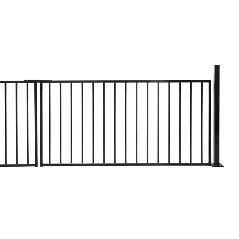 Skotte Garden Grind Klassisk Dubbel Komplett Svart 360 Cm X 90/120 Cm Skotte Garden