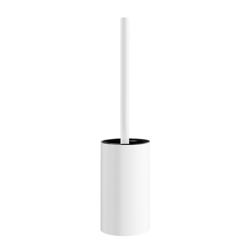 Beslagsboden Wc-borste Fristående 370 Mm  Vit Stål