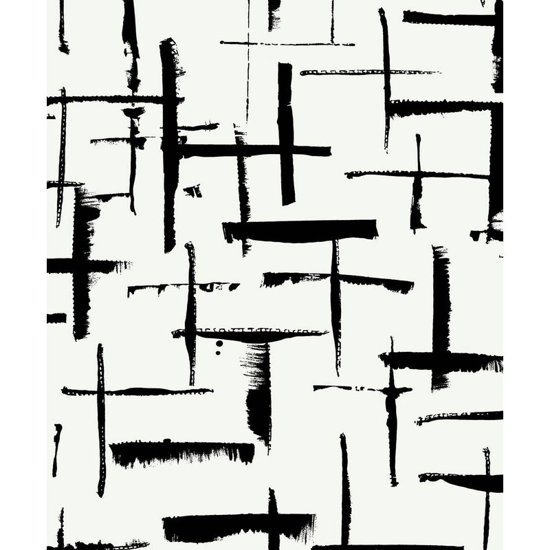 Nextwall Tapet Självhäftande Crosshatch Abstract Nextwall Rulle 5,5 M X 53 Cm