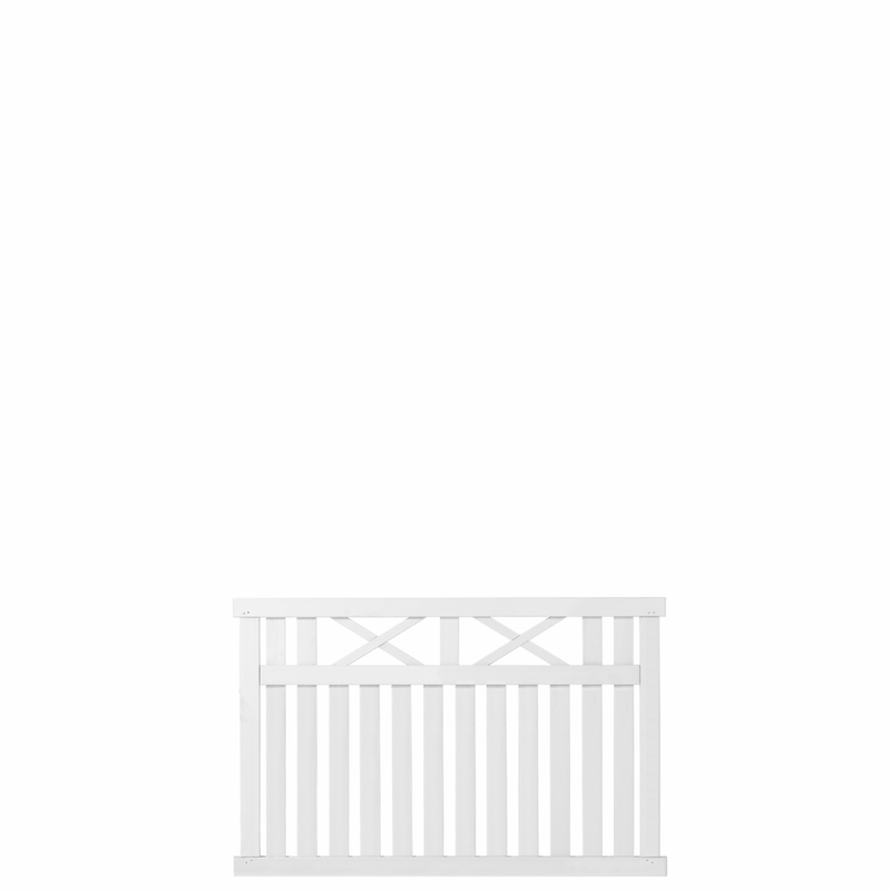 Plus Staket Vinesse 150x96 Cm  Vit