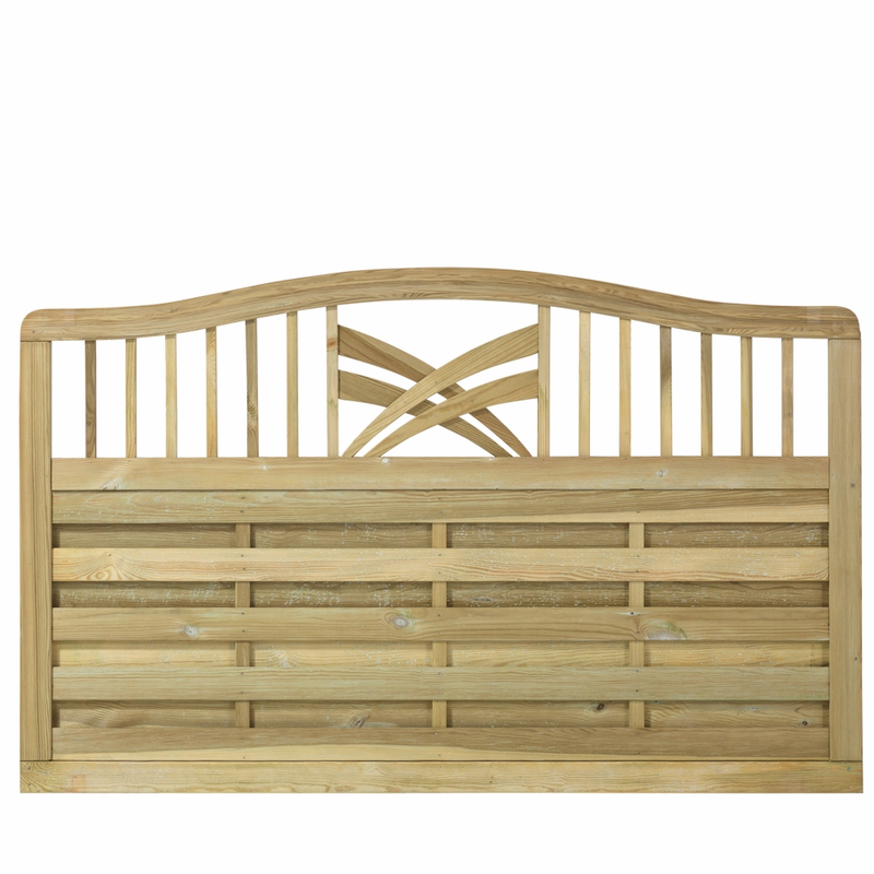 Plus Staket Rondo  180×104/112 Cm, Tryckimpregnerat