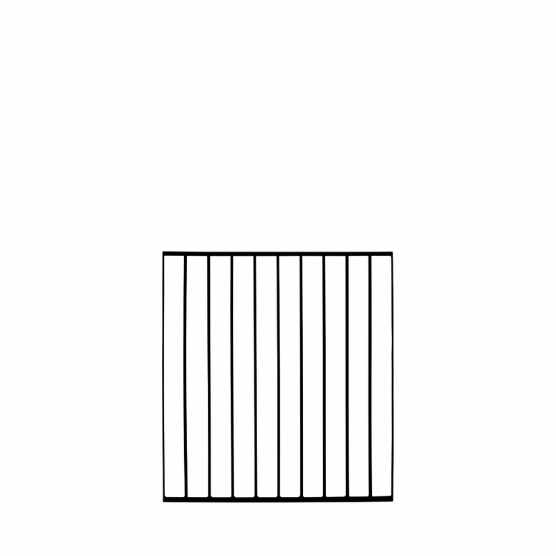 Plus Räckesystem Basic 90x98 Cm  Svart