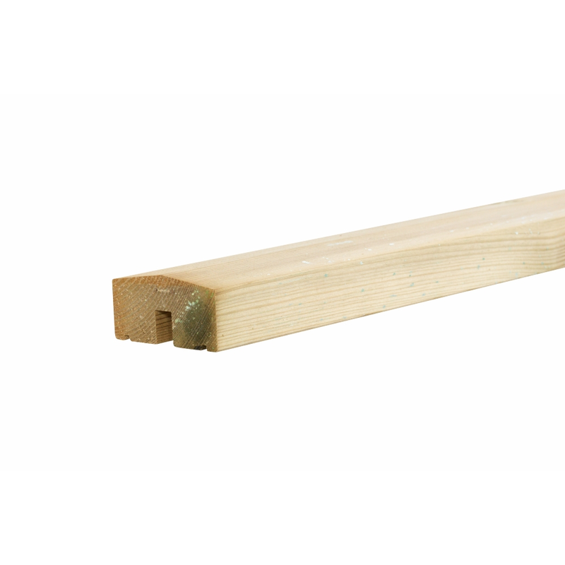Plus Planka Klink Mellantopp Och Avslutning 174 Cm  Tryckimpregnerat