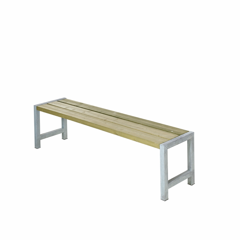 Plus Plankbänk 176 Cm  Tryckimpregnerat