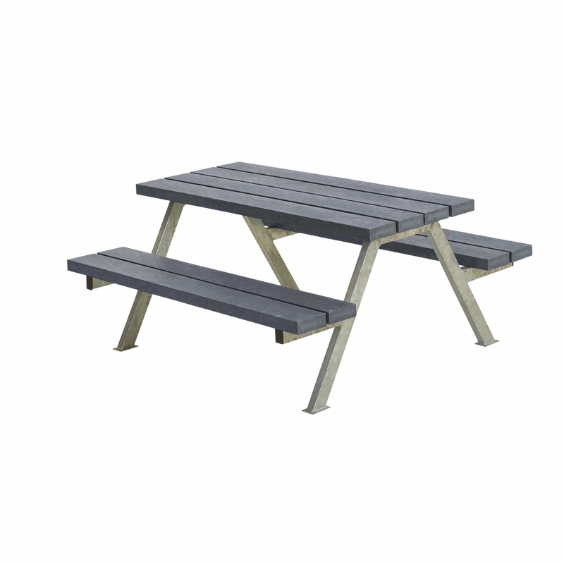 Plus Bänkset Alpha Junior  118 Cm, Retex - Grå