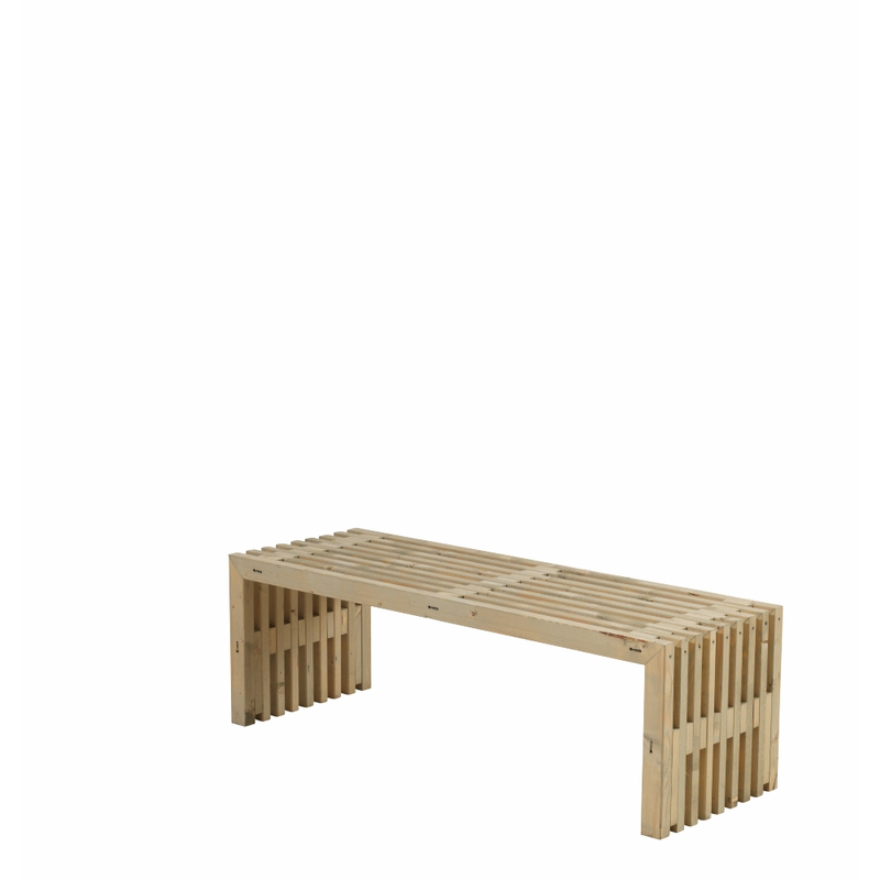 Plus Trallbänk Rustik Design  138×49 Cm, Flottfärg
