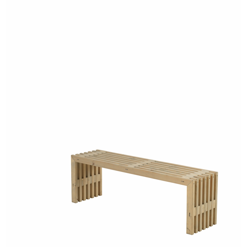 Plus Trallbänk Rustik Design  138×36 Cm, Flottfärg
