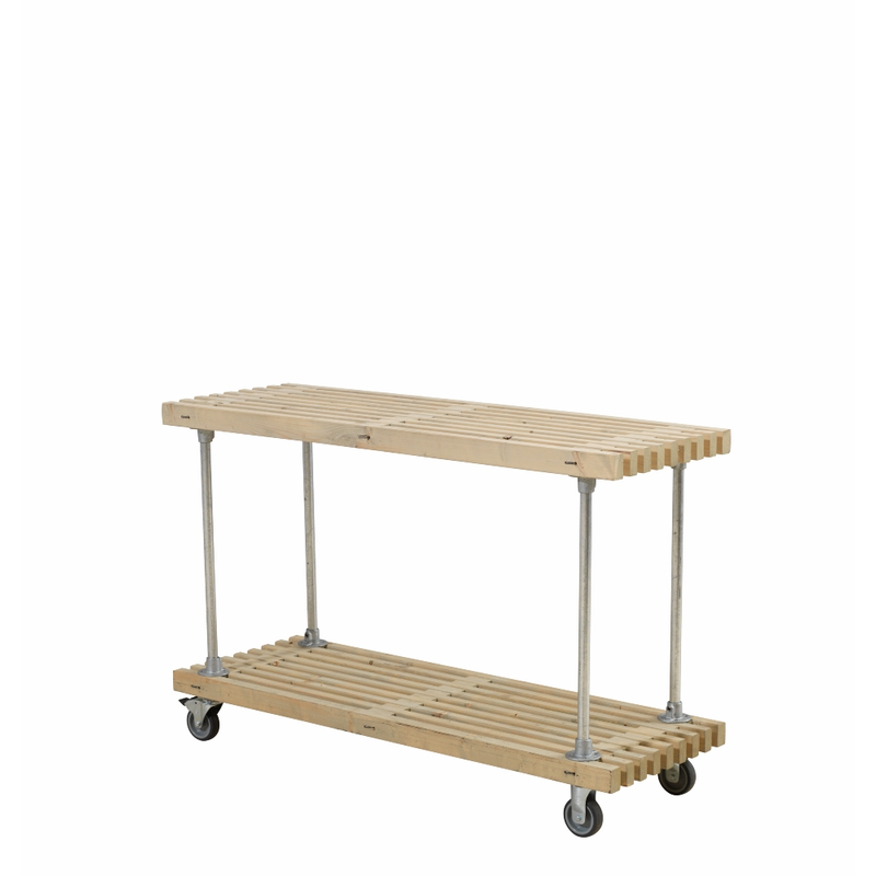 Plus Serveringsbord Med Hjul 138 Cm  Flottfärg