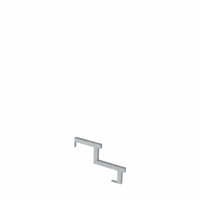 Plus Trappsteg 34,2° Stål Trappstegsdjup 28 Cm