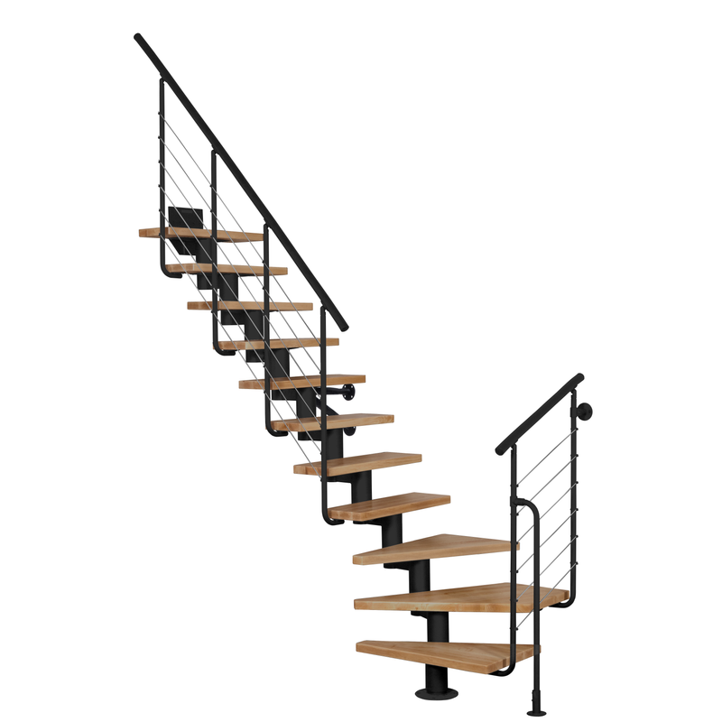 Atrium Trappa Dixi Plus Atrium Svart, Bok