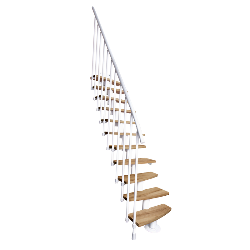 Atrium Trappa Mini Plus Vertical 12 Atrium Vit, Ek