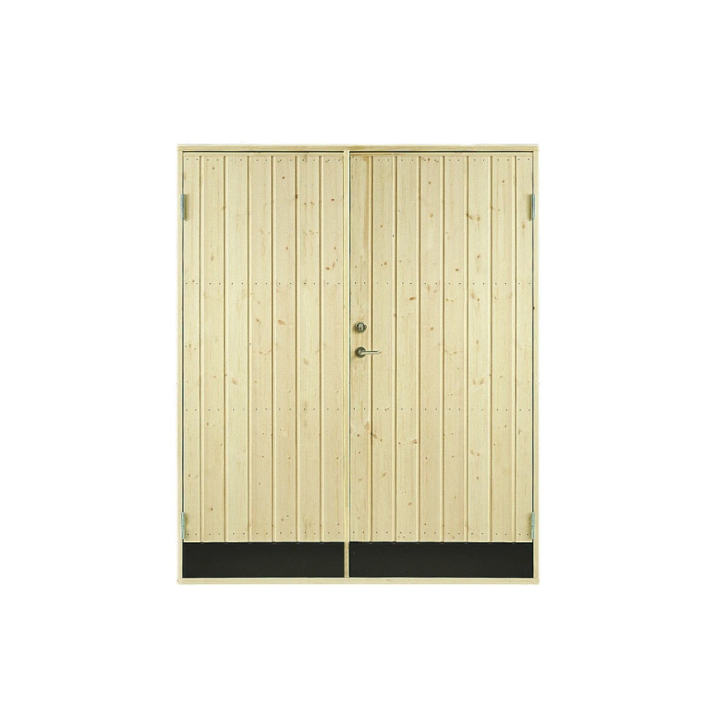 Vibostugan Dubbeldörr Rak Panel 10°  15x20 Dm