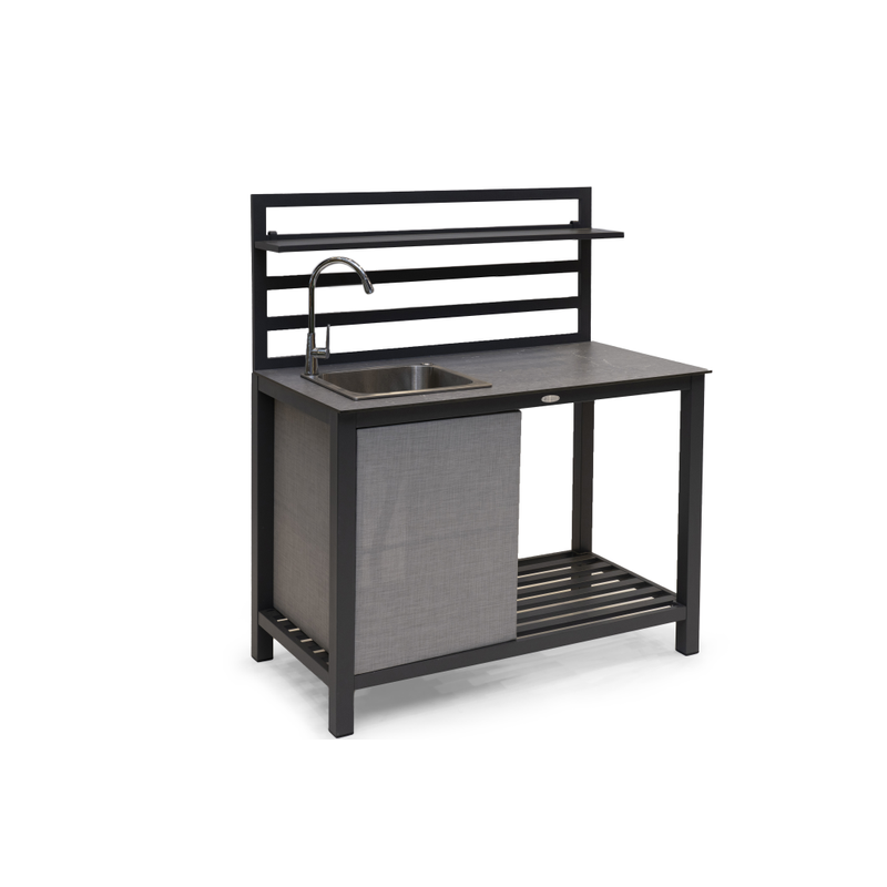 Hillerstorp Utekök Åminne Aluminium Med Diskho Hillerstorp Grå