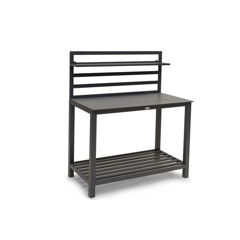 Hillerstorp Utekök Åminne Aluminium Bänk Hillerstorp Grå