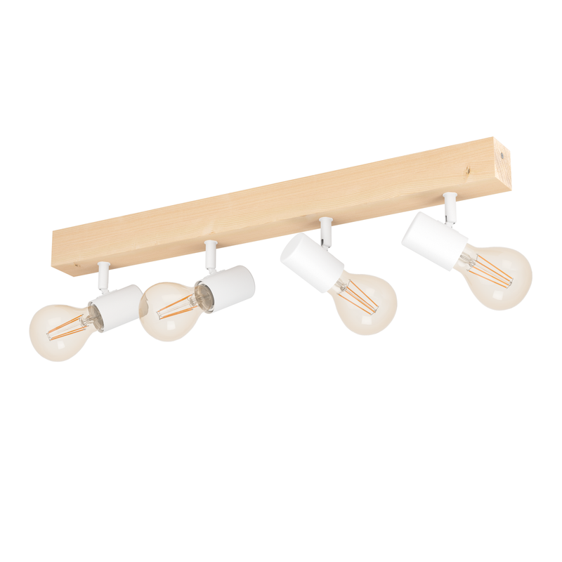 Eglo Spotlight Townshend 3 Med 4 Lampor  Brun, Vit