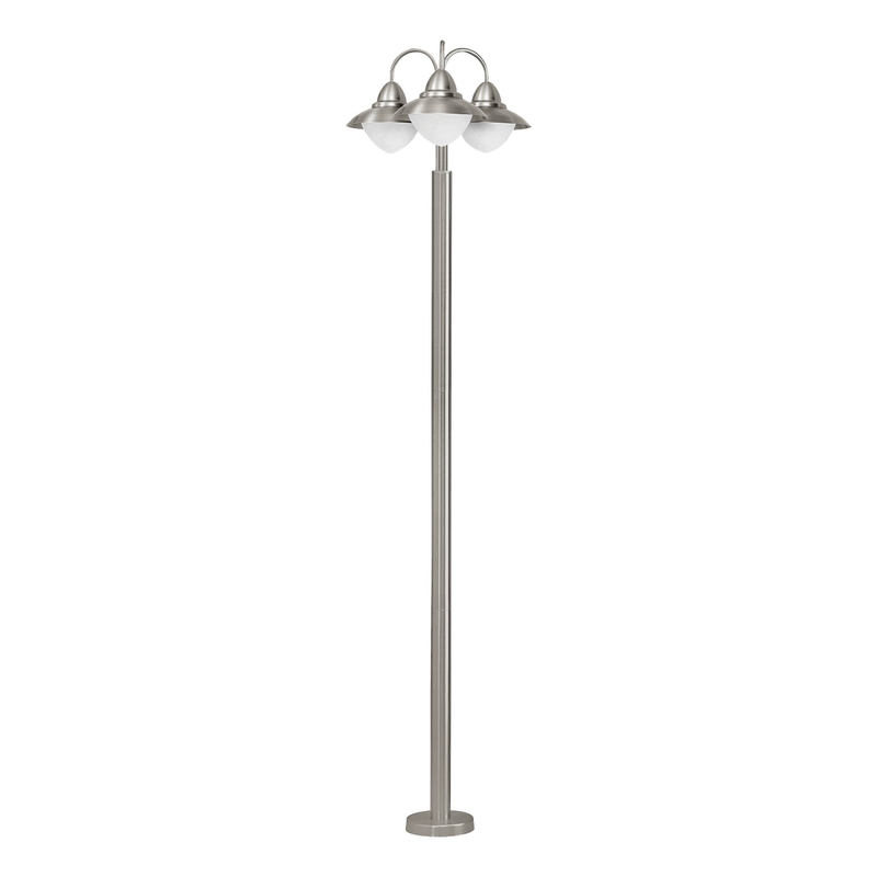 Eglo Golvlampa Utebelysning Sidney  Glas, Opal, Rostfritt Stål