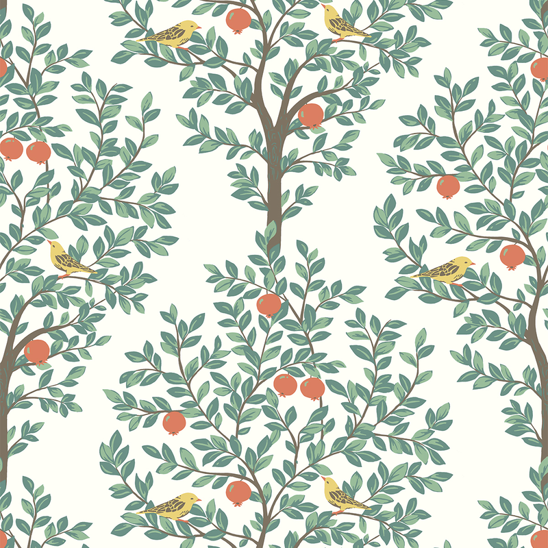 Nextwall Tapetprov Självhäftande Fruit Tree Nextwall Juniper, Tapetprov A4