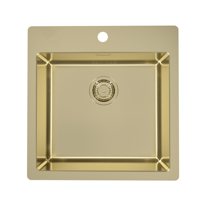 Alveus Diskho Monarch Pure 450 Mm Sink Alveus Guld