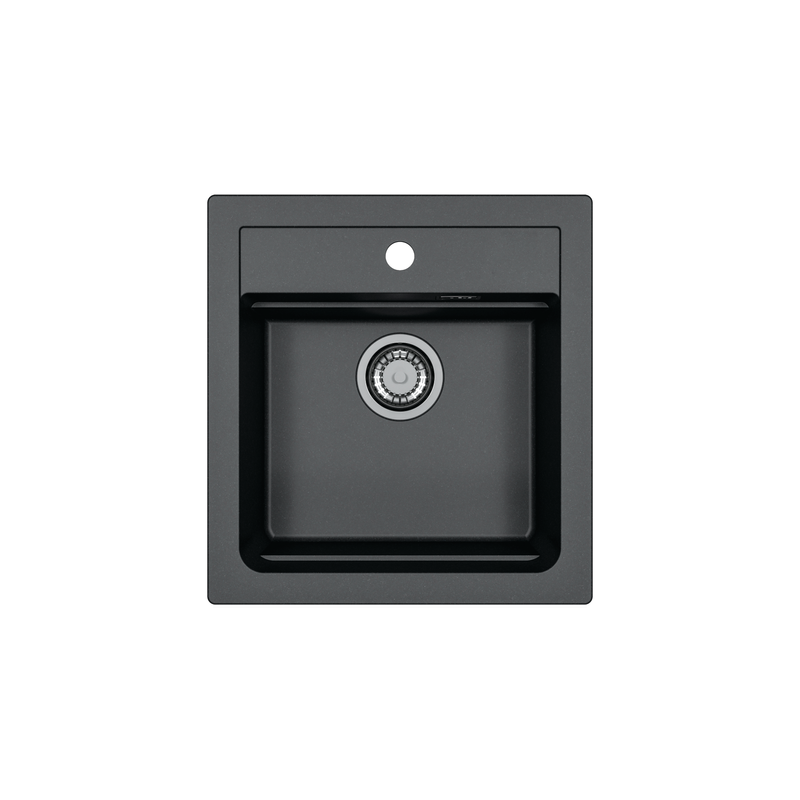 Alveus Diskho Atrox Singel Alveus Carbon, 390 Mm Sink