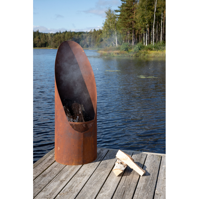 Venture Home Eldkorg Bastian Rostig Venture Home Rusty Orange, Stål