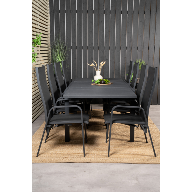 Venture Home Matgrupp Marbella, Copacabana Venture Home Bord: 75*240*100 Stol: 65*110*56,5, 43cm