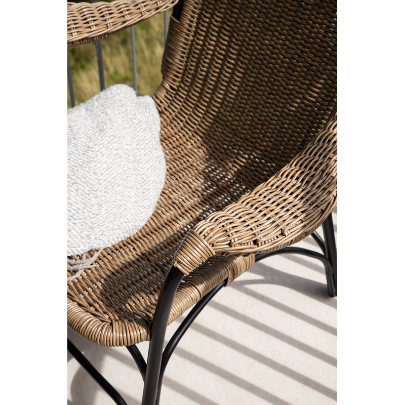 Venture Home Loungestol Loreto Venture Home Stål, 100% Polyester