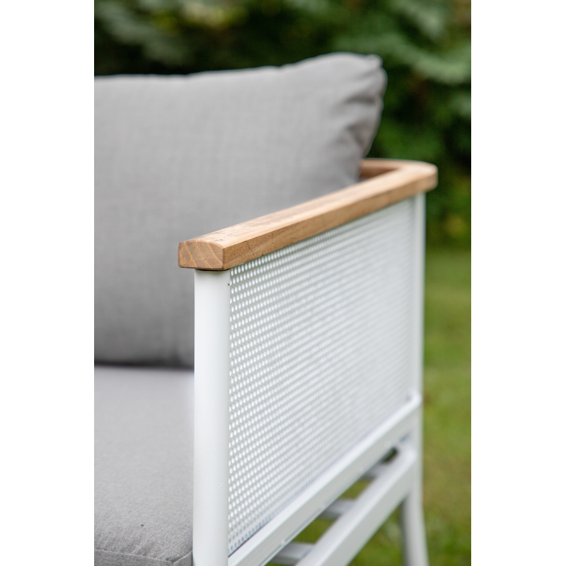 Venture Home Hörnsoffa Nettan Venture Home 100% Spun Polyester, Vit
