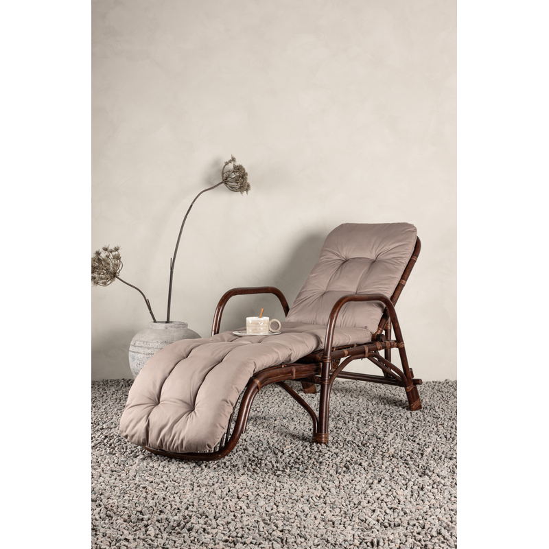 Venture Home Solsäng Nella Venture Home 67cm, Mörk Valnöt