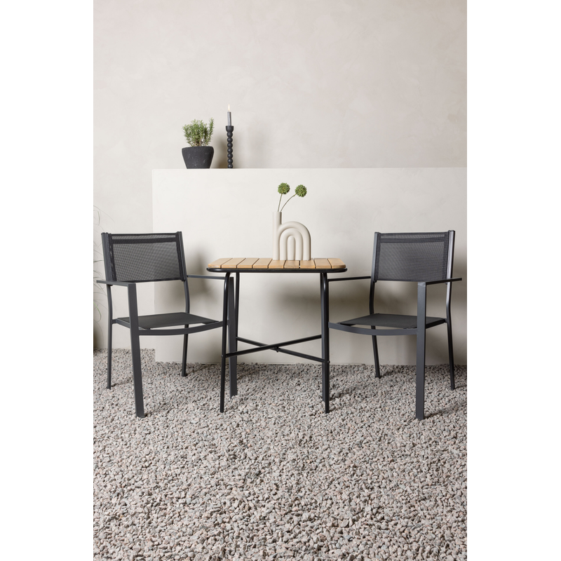 Venture Home Matgrupp Holmbeck, Copacabana Venture Home 50cm, Bord: 74*70*88 Stol: 60,5*88*56,5cm