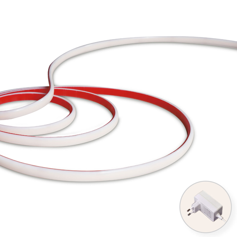 Llitt Led-strip Anna kit Med Transformator Cob-led Milky Ip65 3000k Llitt 5 M