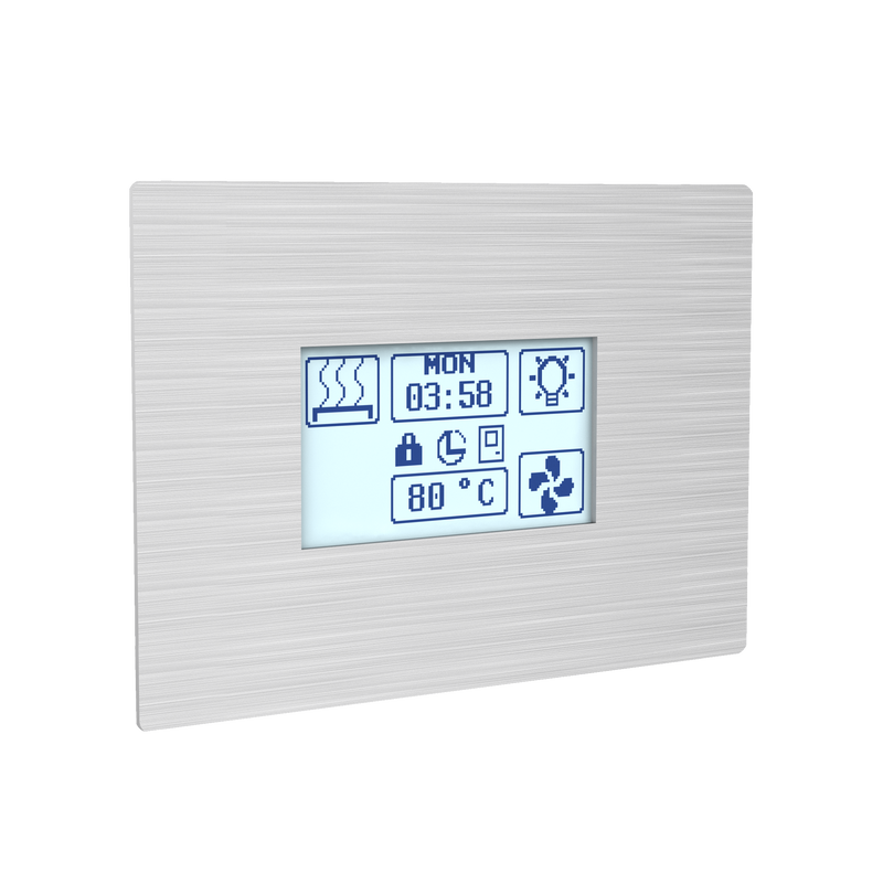 Sawo Styrenhet Innova Stainless Touch Användargränssnitt Sawo 400v (3-fas) / 230v (1-fas)