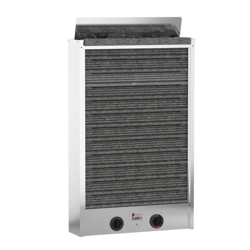 Sawo Elektrisk Bastuaggregat Sten Cirrus 3p-1p Sawo 9 Kw (8-14 M3), Nb, Inbyggd Styrning (inkl. Timer Och Termostat)