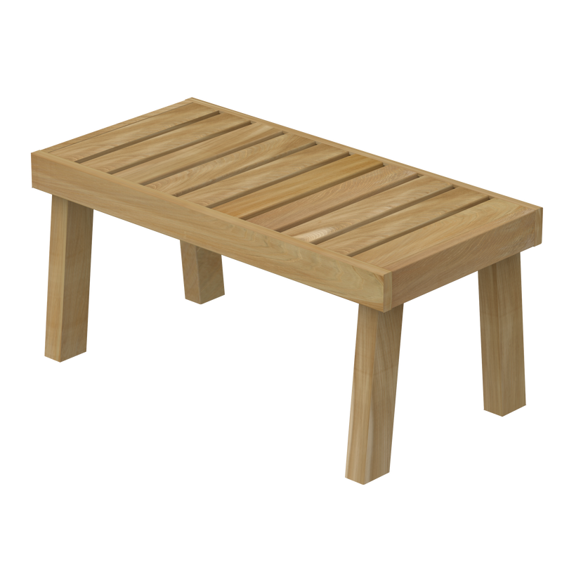 Sawo Bastubänk Cederträ Sawo 870 X 430 X 400 Mm