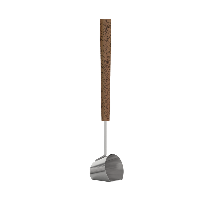 Sawo Bastuslev Steamshot Rostfri Med Trähandtag Sawo Cederträ