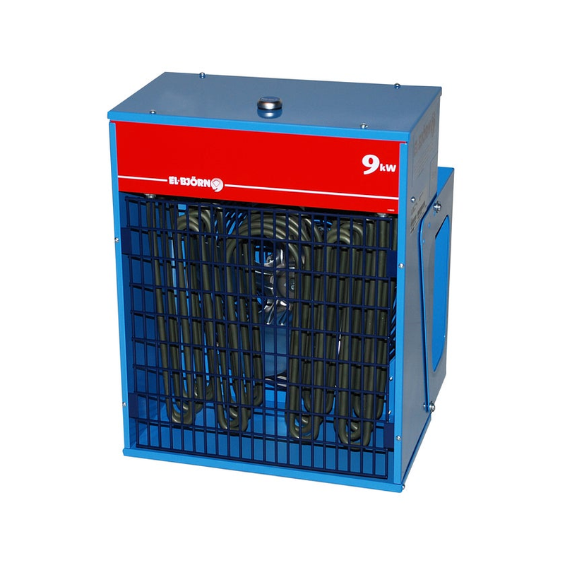 El-björn Värmefläkt För Fast Installation Brandfarliga Utrymmen Ip55 El-björn 9 Kw, 400 V